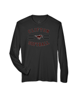 Clifton HS Girls Softball Curve - Performance Longsleeve
