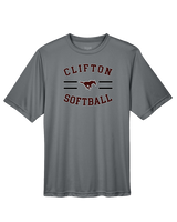 Clifton HS Girls Softball Curve - Performance Shirt