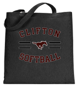 Clifton HS Girls Softball Curve - Tote
