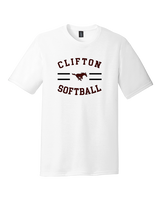 Clifton HS Girls Softball Curve - Tri-Blend Shirt