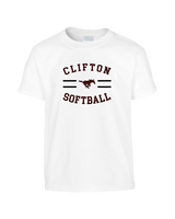 Clifton HS Girls Softball Curve - Youth Shirt