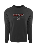 Clifton HS Girls Softball Design - Crewneck Sweatshirt