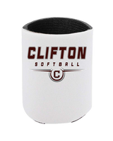 Clifton HS Girls Softball Design - Koozie