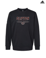 Clifton HS Girls Softball Design - Mens Adidas Crewneck