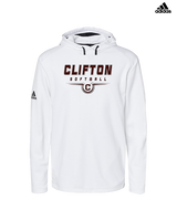 Clifton HS Girls Softball Design - Mens Adidas Hoodie
