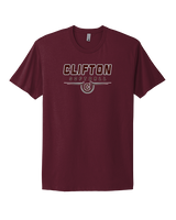 Clifton HS Girls Softball Design - Mens Select Cotton T-Shirt