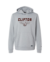Clifton HS Girls Softball Design - Oakley Performance Hoodie