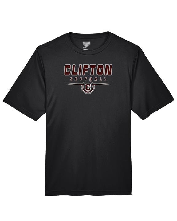 Clifton HS Girls Softball Design - Performance Shirt