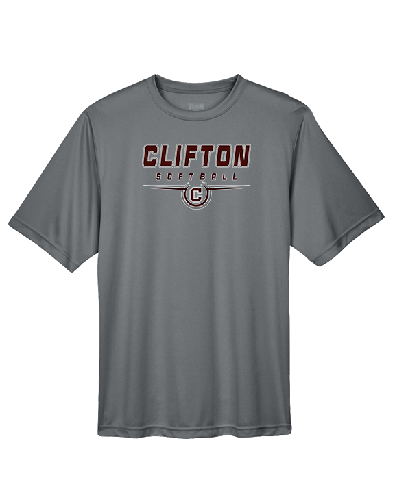 Clifton HS Girls Softball Design - Performance Shirt