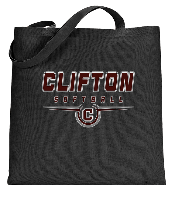 Clifton HS Girls Softball Design - Tote