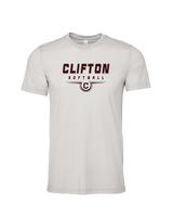 Clifton HS Girls Softball Design - Tri-Blend Shirt