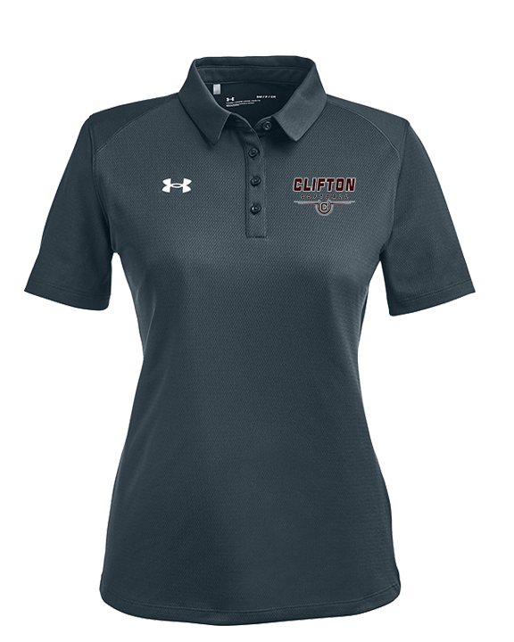 Clifton HS Girls Softball Design - Under Armour Ladies Tech Polo