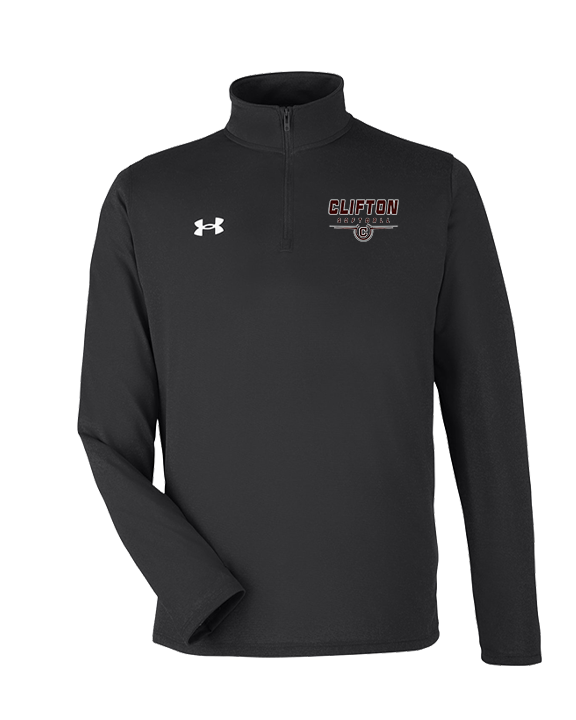 Clifton HS Girls Softball Design - Under Armour Mens Tech Quarter Zip
