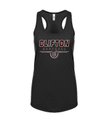 Clifton HS Girls Softball Design - Womens Tank Top