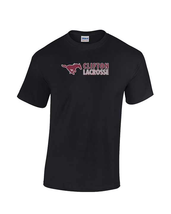 Clifton HS Lacrosse Basic - Cotton T-Shirt