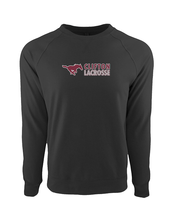 Clifton HS Lacrosse Basic - Crewneck Sweatshirt
