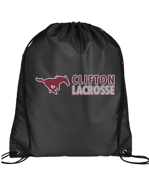 Clifton HS Lacrosse Basic - Drawstring Bag