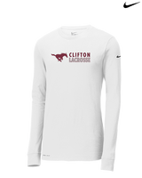 Clifton HS Lacrosse Basic - Mens Nike Longsleeve