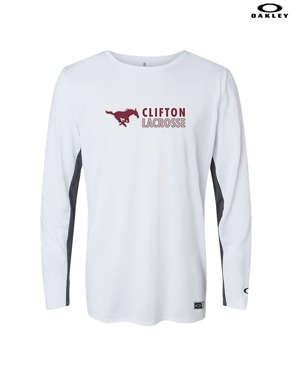 Clifton HS Lacrosse Basic - Mens Oakley Longsleeve