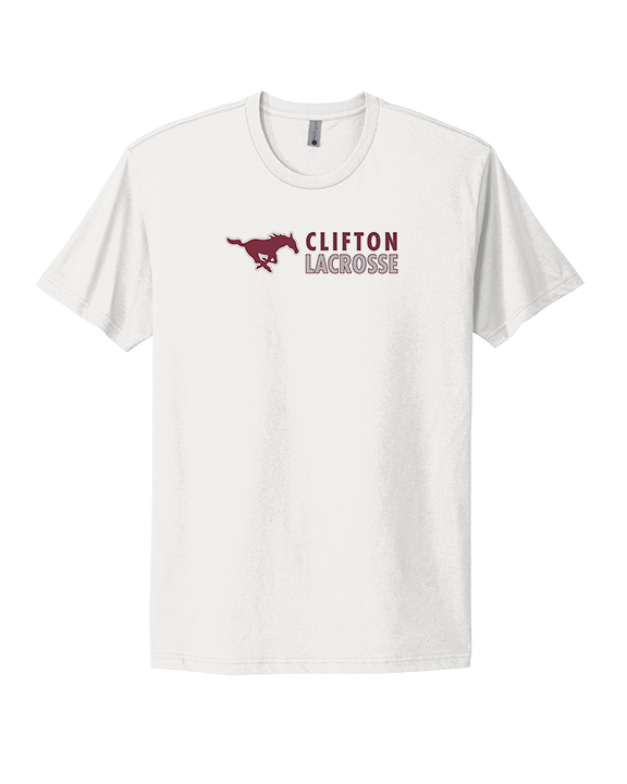 Clifton HS Lacrosse Basic - Mens Select Cotton T-Shirt