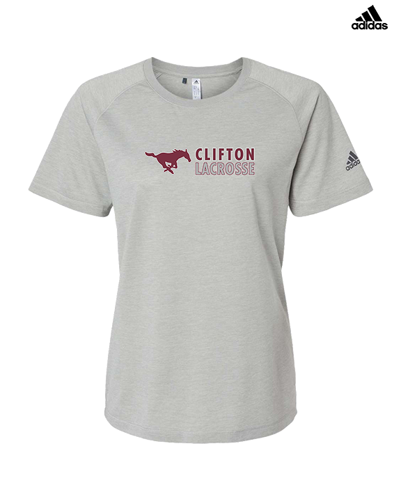 Clifton HS Lacrosse Basic - Womens Adidas Performance Shirt