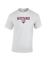 Clifton HS Lacrosse Block - Cotton T-Shirt