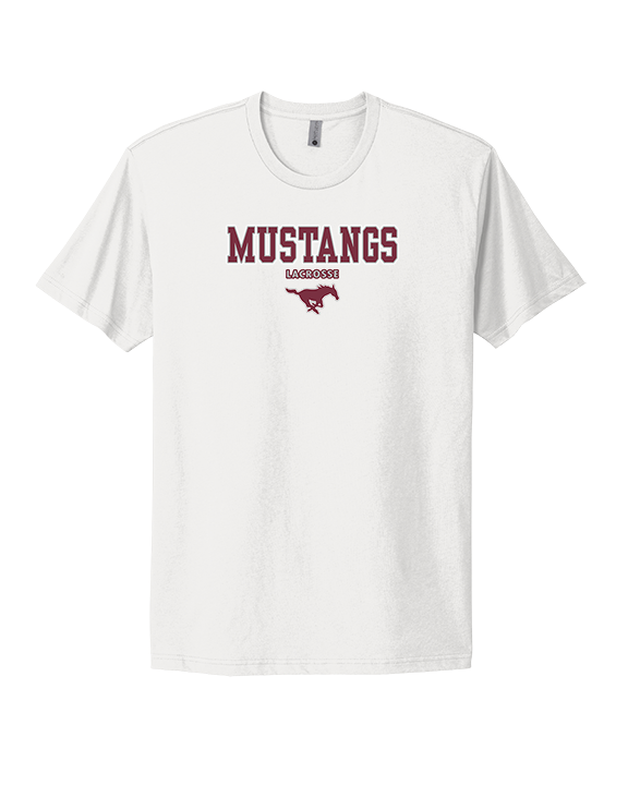 Clifton HS Lacrosse Block - Mens Select Cotton T-Shirt