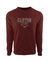 Clifton HS Lacrosse Block 2 - Crewneck Sweatshirt