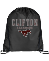 Clifton HS Lacrosse Block 2 - Drawstring Bag