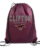 Clifton HS Lacrosse Block 2 - Drawstring Bag