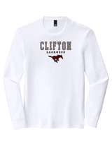 Clifton HS Lacrosse Block 2 - Tri-Blend Long Sleeve