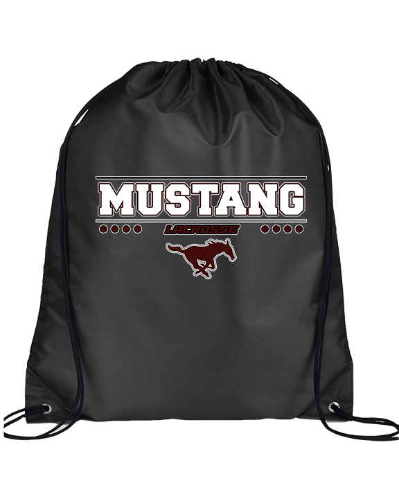 Clifton HS Lacrosse Border - Drawstring Bag