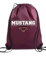 Clifton HS Lacrosse Border - Drawstring Bag