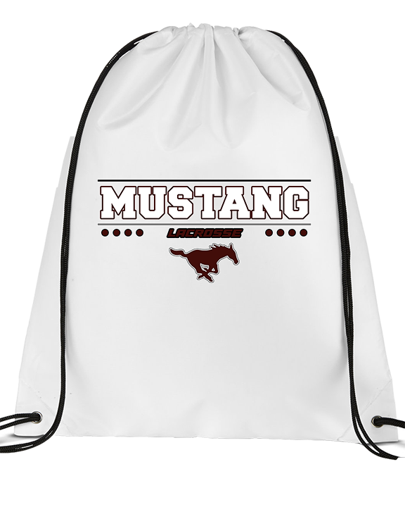 Clifton HS Lacrosse Border - Drawstring Bag