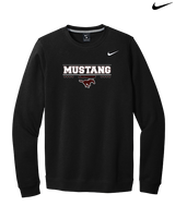 Clifton HS Lacrosse Border - Mens Nike Crewneck