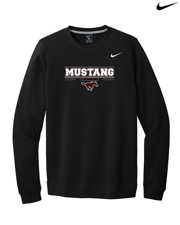 Clifton HS Lacrosse Border - Mens Nike Crewneck