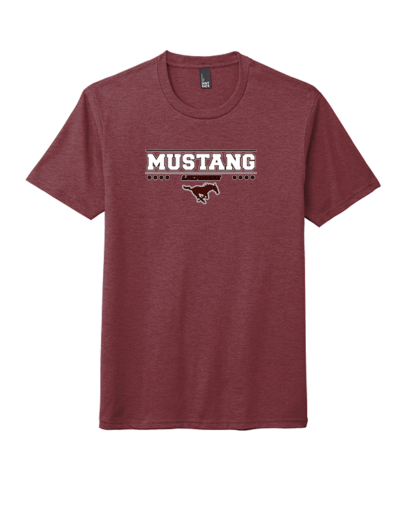 Clifton HS Lacrosse Border - Tri-Blend Shirt