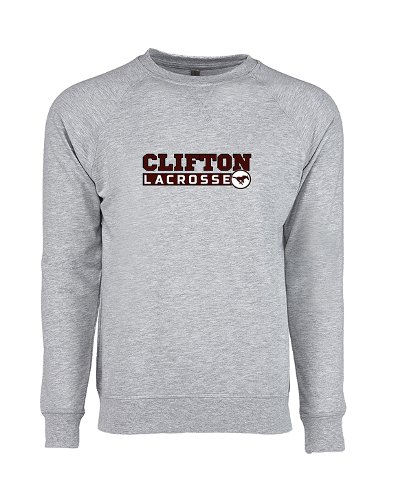 Clifton HS Lacrosse C1 - Crewneck Sweatshirt