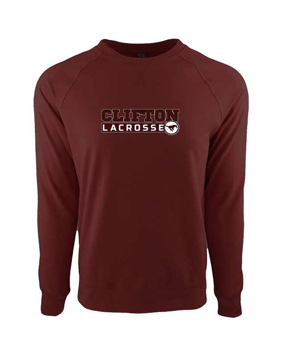 Clifton HS Lacrosse C1 - Crewneck Sweatshirt