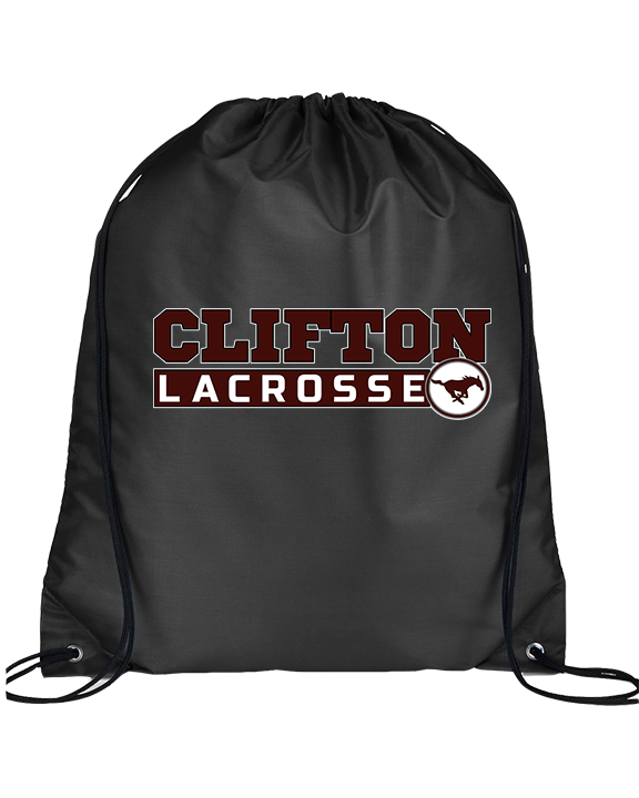 Clifton HS Lacrosse C1 - Drawstring Bag