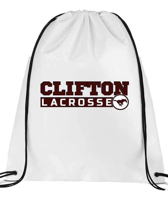 Clifton HS Lacrosse C1 - Drawstring Bag