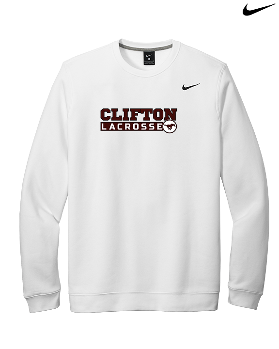 Clifton HS Lacrosse C1 - Mens Nike Crewneck