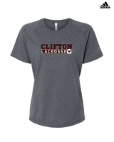 Clifton HS Lacrosse C1 - Womens Adidas Performance Shirt