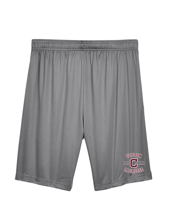 Clifton HS Lacrosse Curve - Mens Training Shorts with Pockets