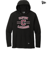 Clifton HS Lacrosse Curve - New Era Tri-Blend Hoodie