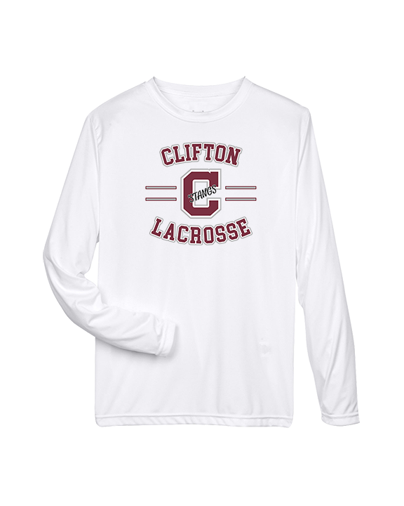Clifton HS Lacrosse Curve - Performance Longsleeve