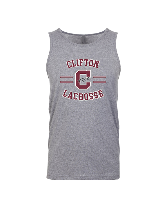 Clifton HS Lacrosse Curve - Tank Top