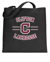 Clifton HS Lacrosse Curve - Tote