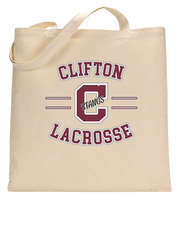 Clifton HS Lacrosse Curve - Tote