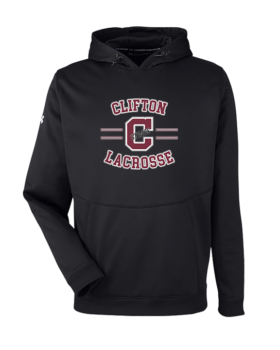 Clifton HS Lacrosse Curve - Under Armour Mens Storm Fleece
